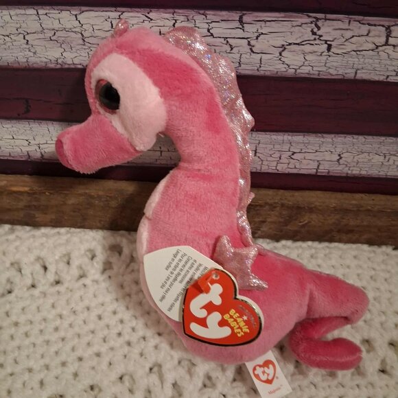 SEAHORSE--TY BEANIE BABY MAJESTIC - Picture 5 of 5